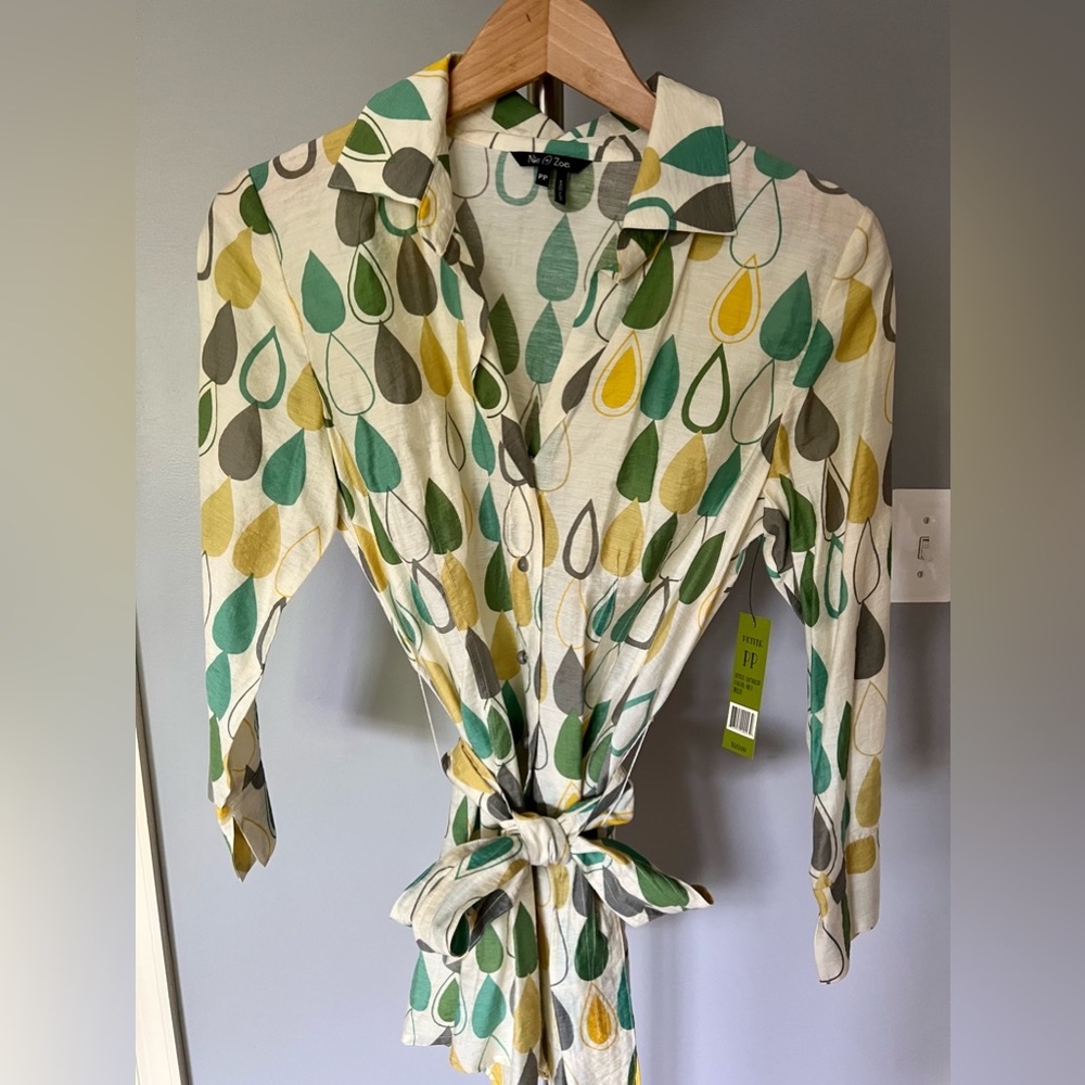 Nic + Zoe, blouse, Petite PP
